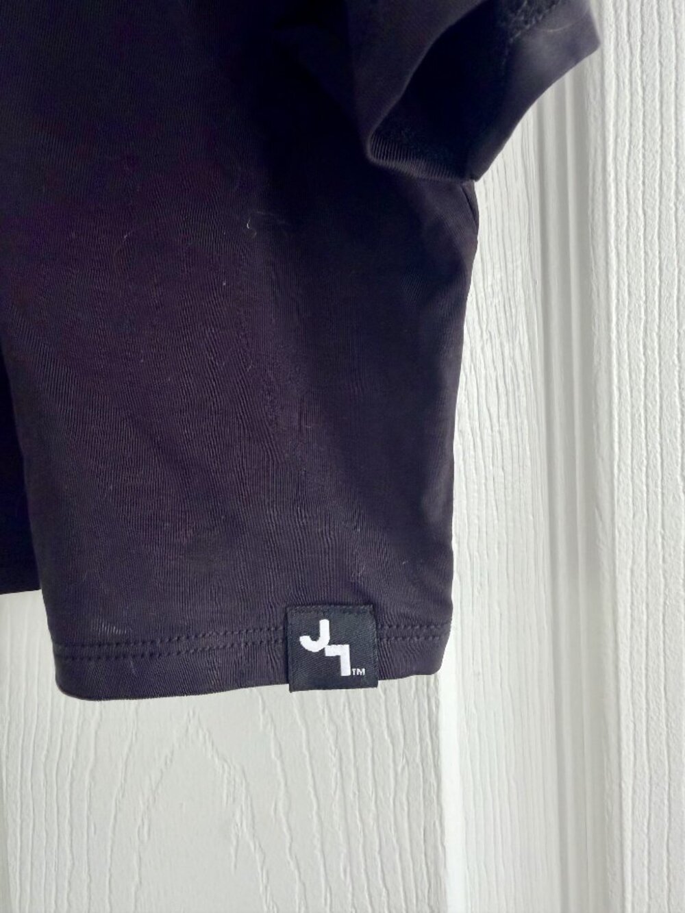 JoyLab Black Onyx Oversized Boxy Cropped Tee Size L NWT - Picture 3 of 6
